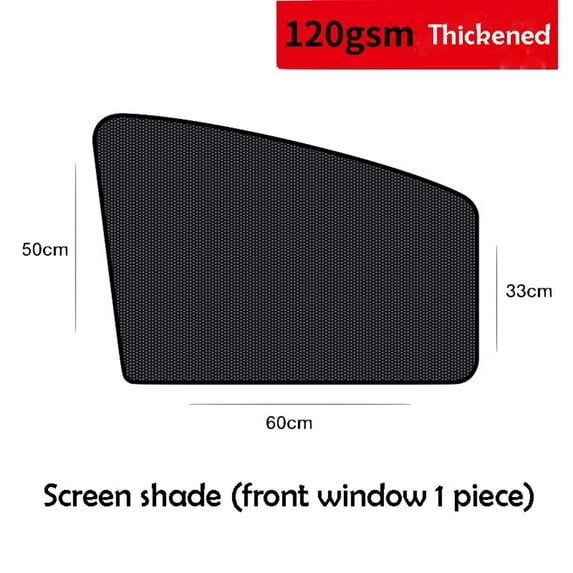 WSBDENLK Thickened and Encrypted Magnetic Car Curtain Magnetic Suction Car Shade Car Sun Shades for Side Window Car Sunshield