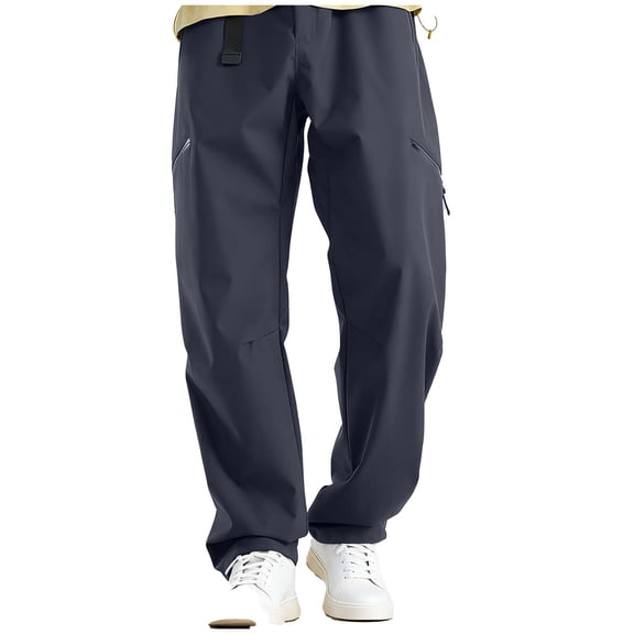 WSBDENLK Women's Winter Three-in-One Detachable Hiking Pants Waterproof Outer Layer Shickened Warm Inner Liner Windbreaker Pants