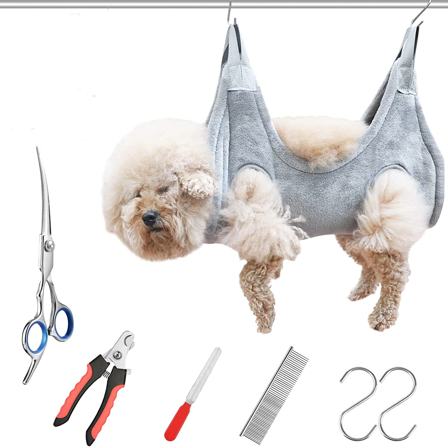 WSCXSC Dog Grooming Sling Hammock,Dog Nail Trimming Hammock,Dog