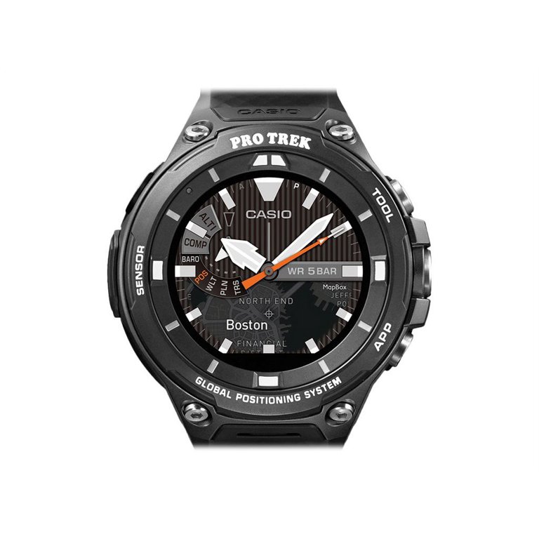 WSD-F20BK Black 61.7mm Resin Pro Trek Mens Watch