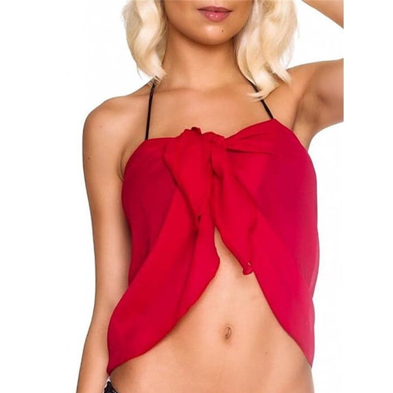 WSEVYPO Womens Beach Short Sheer Chiffon Cover Up Soild Color Swimwear Wrap