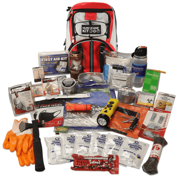 WSK 72-Hour Hurricane Emergency Survival Kit with Backpack