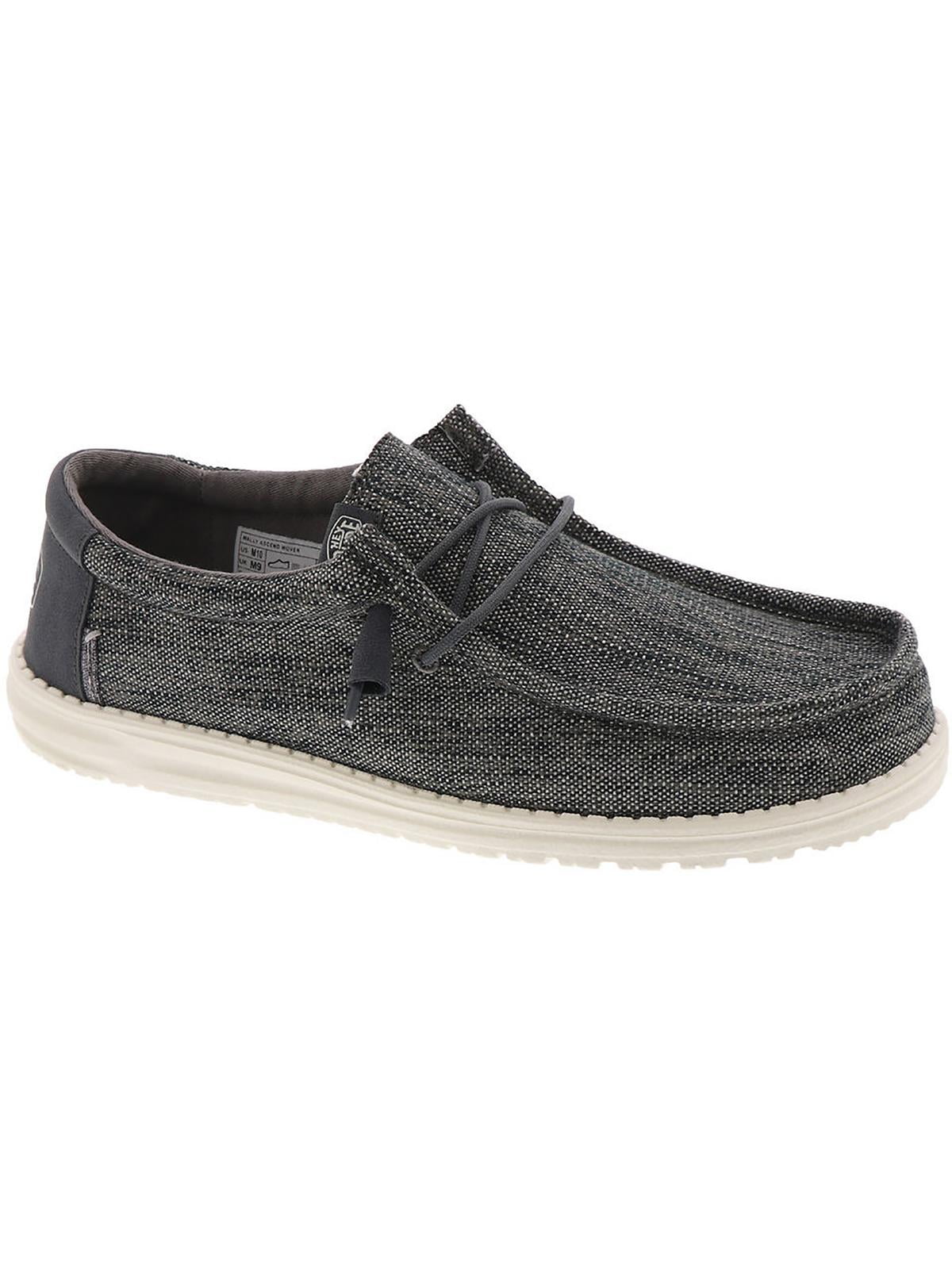 Hey Dude Wally Ascend Slip-On Shoes - Walnut Woven Casual Shoes Size 15, Ultra Lightweight & Comfortable