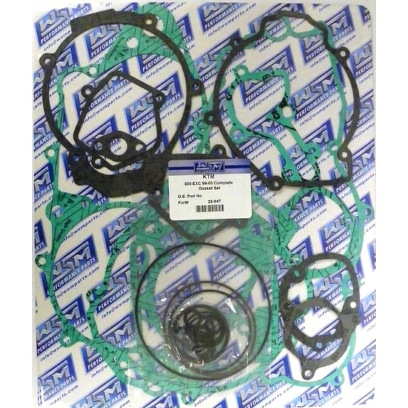 WSM Complete Gasket Kit For KTM 250 - 380 EXC / MXC / SX 99-03 25-847