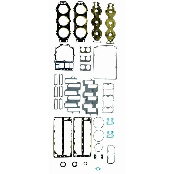WSM Gasket Kit Powerhead For Yamaha 150 - 225 Hp 87-08 Horizontal Reeds 500-347