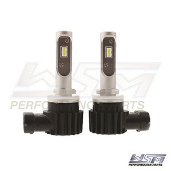 WSM L.E.D POWER BULBS: H27 / 881 - LED PAIR - 020-111-H27