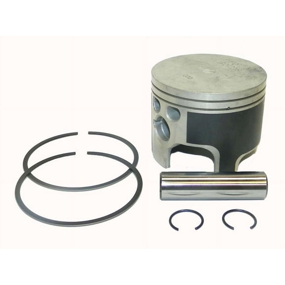 WSM Piston Kit For Mercury / Mariner 175 - 250 Hp 2.5L Sport Jet 97-06 Starboard .010 Over