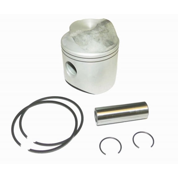 WSM Piston Kit For Mercury / Mariner 20 - 50 Hp Cross Flow 72-97 .010 Over