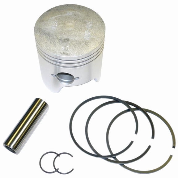 WSM Piston Kit For Yamaha 40 / 50 Hp 3 Cylinder 84-88 .010 Over 100-260-04K
