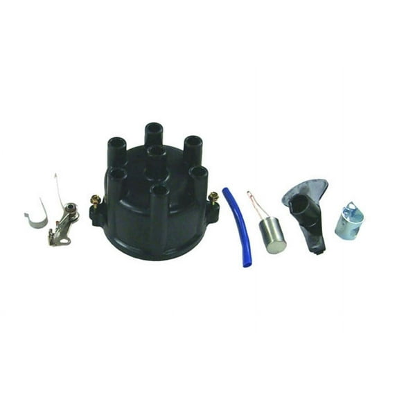 WSM TUNE UP KIT MERCRUISER W/DIST. CAP PRESTOLITE V6 -SCREW DOWN CAP 371-150
