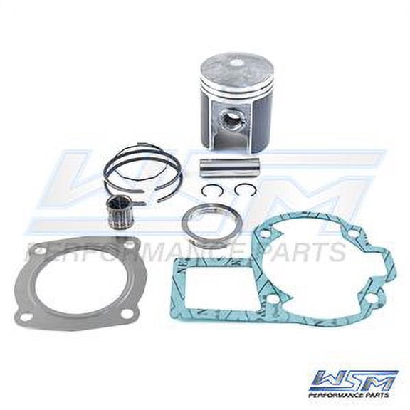 WSM Top End Rebuild Kit For Kawasaki / Suzuki 80 KFX / LT 87-06 .5mm Over Platinum