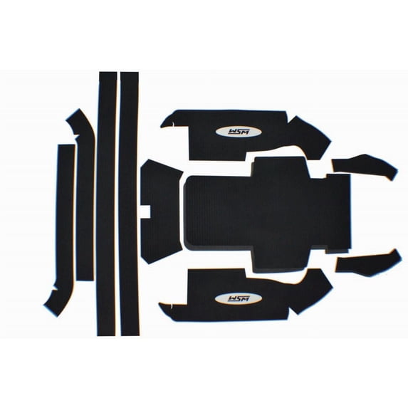 WSM Traction Mat for Kawasaki 750 SX / SXi Freestyle 92-02 012-101-01BLK