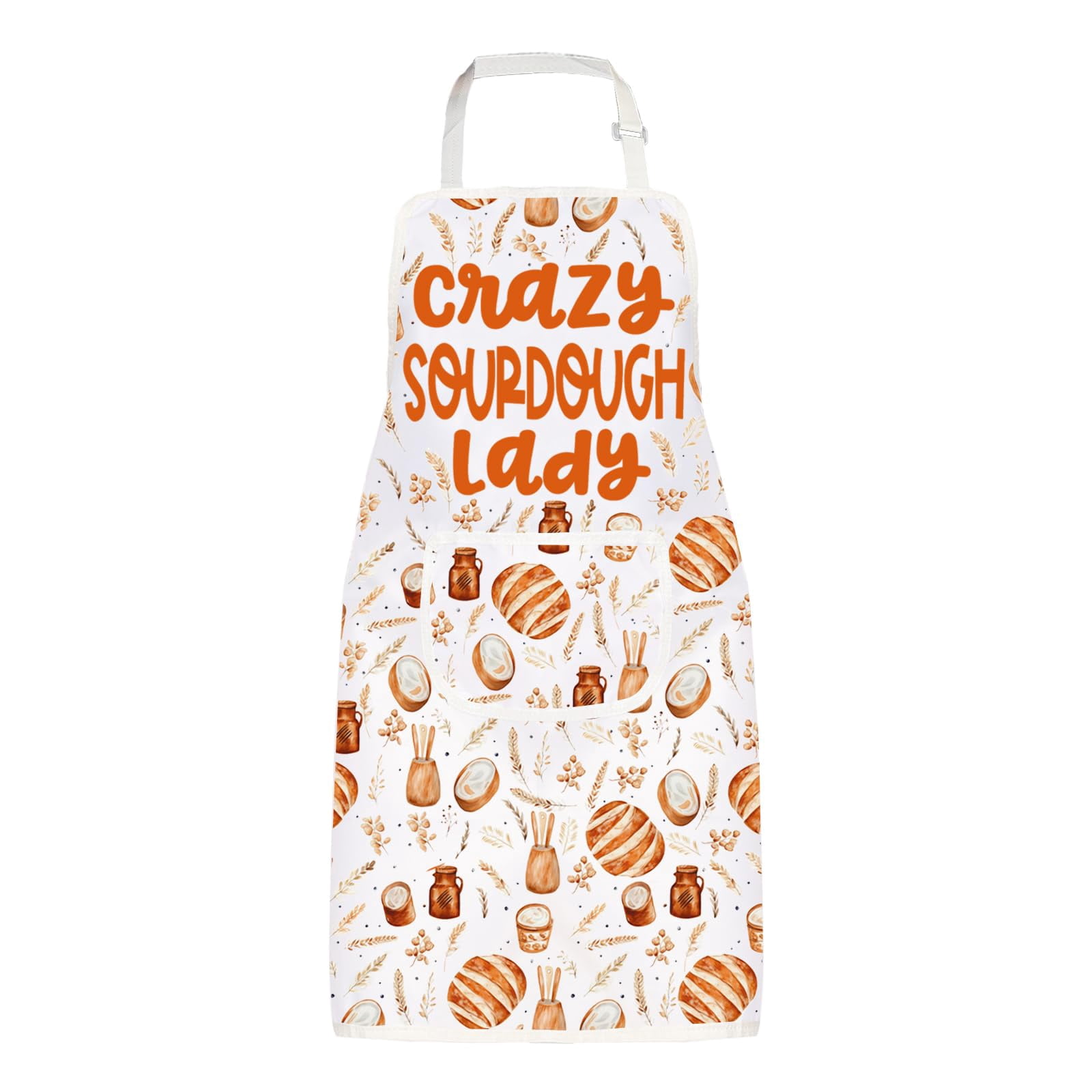 Funny Sourdough Baker Apron Gift - 'Sourdough Whisperer' Design With Double Pockets