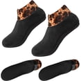 thumbnail image 1 of WSNIJFU Non-slip Thermal Socks Slipper Socks Winter Leopard Floor Socks Winter Indoor Ladies Socks Yoga Grip Socks Fuzzy Slipper Socks Cosy Socks for Women and Girls, 1 of 7
