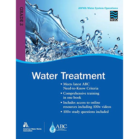 Pre-Owned Water System Operations (WSO) Water Treatment, Grade II, 9781625761248, 1625761244, Paperback, Illustrated edition