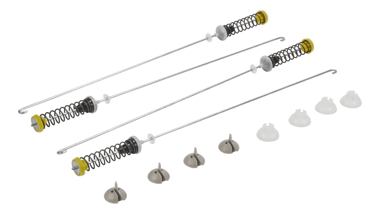 WSR045 W10780045 Washer Suspension Rods Kit for Whirlpool W10537442 W10780053 AP5971396 PS11703288