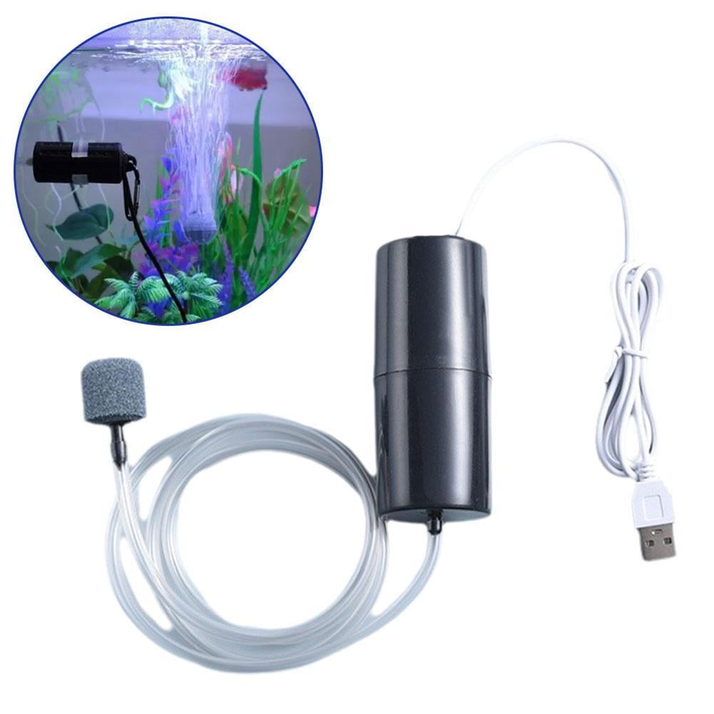 WSRRDRECVHi Aquarium Oxygenator Pump Single & Double Oxygenator Pump Aquarium Supplies