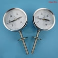 thumbnail image 1 of WSS-411 Food grade thermometer,Bimetallic thermometer gauge for food cooking meat,Radial stainless steel 304 dial 100mm, 1 of 2