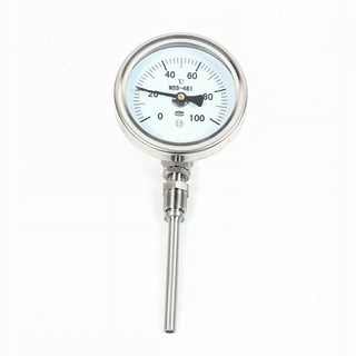 Brewing Thermometer – 6” Long Stem – Bi-Metal