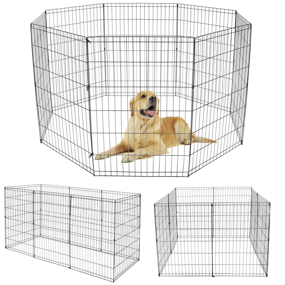 Gallery Detail: Wssyzyzf 36 Inch 8 Panels Tall Dog Playpen Large Crate