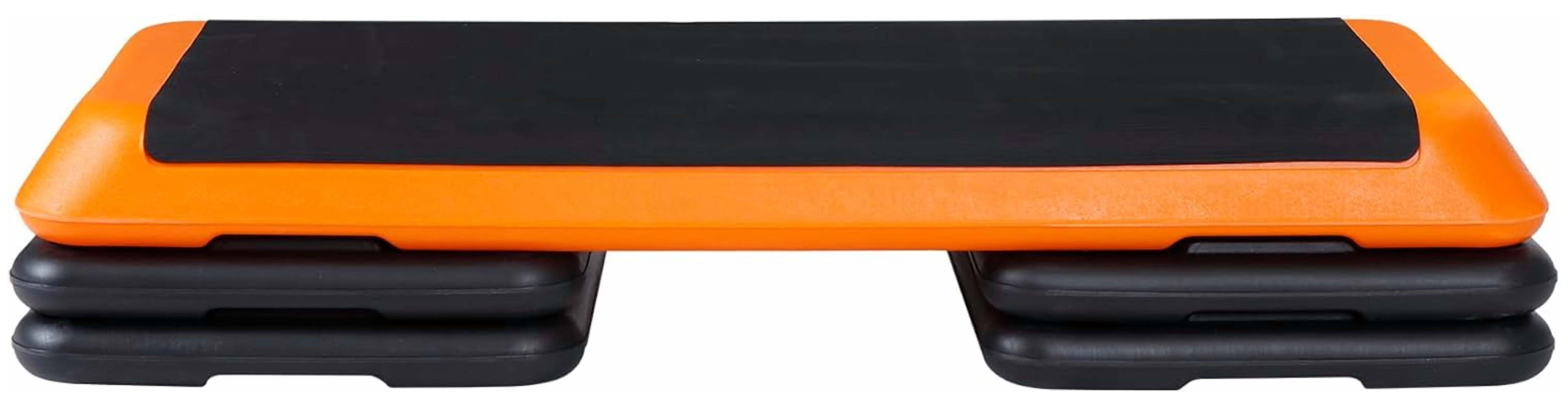 Stackable Height Steps WSSYzyzf 43-Inch Exercise Aerobic Step Platform Orange Adjustable with ...