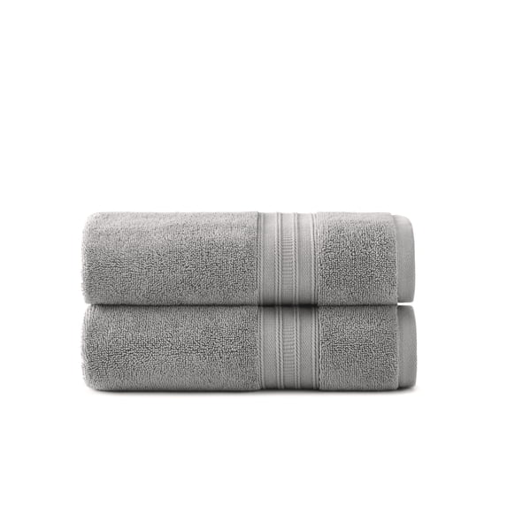 Wamsutta 1846 Luxury Solid Hand 2 Piece Set, Grey