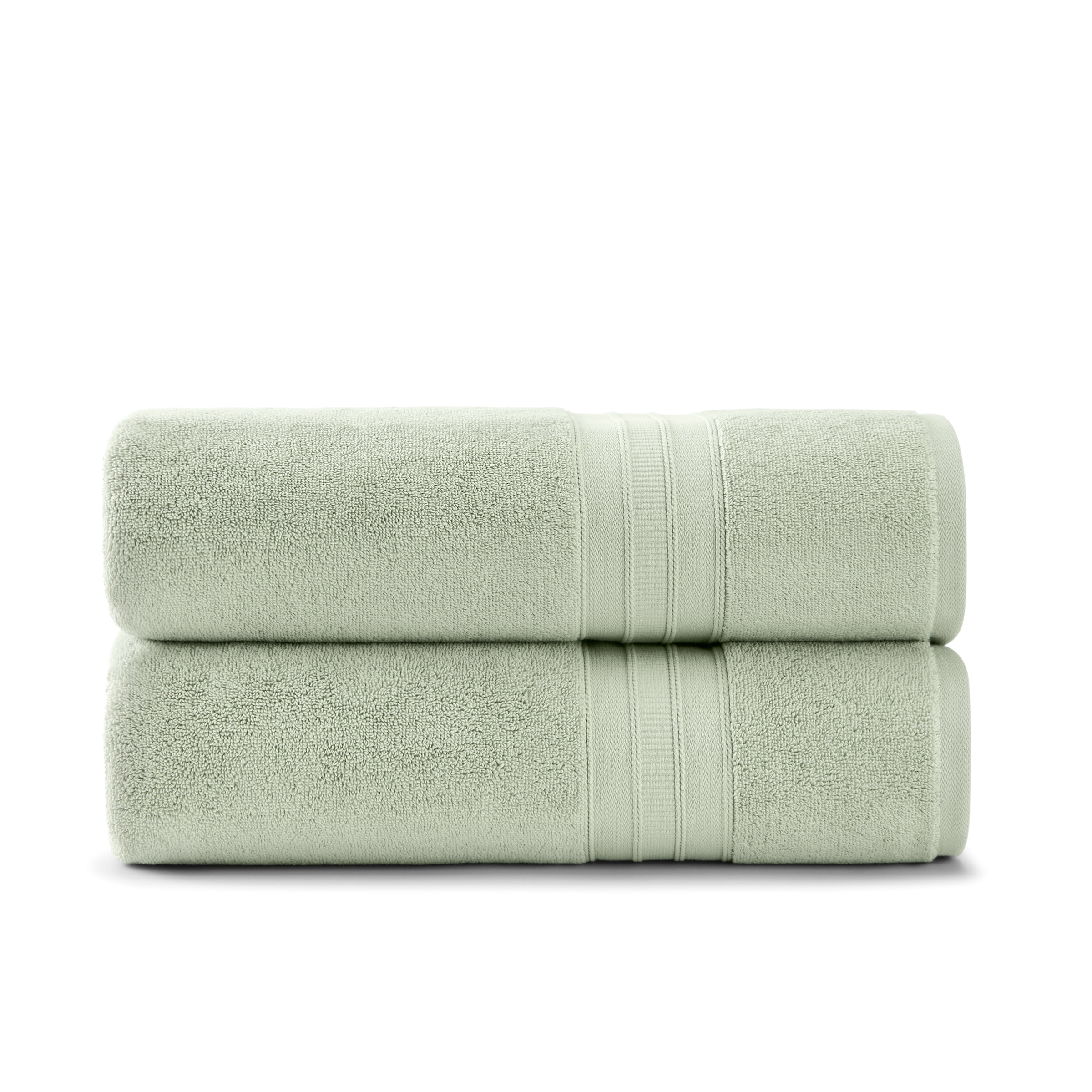 Wamsutta 1846 Luxury Solid Bath Sheet 2 Piece Set, Green