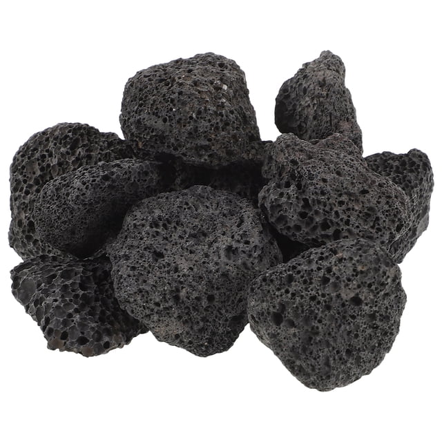 WSTEER 1 Bag Fish Tank Volcanic Rocks Small Natural Stones Decorations Potted Plants Volcanic