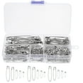 WSTEER 1 Box of Safety Pin Clothing Tags Pins Metal DIY Pin for