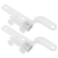 WSTEER 1 Pair of Curtain Tracks Pulley Ceiling Wall Mounted Curtains
