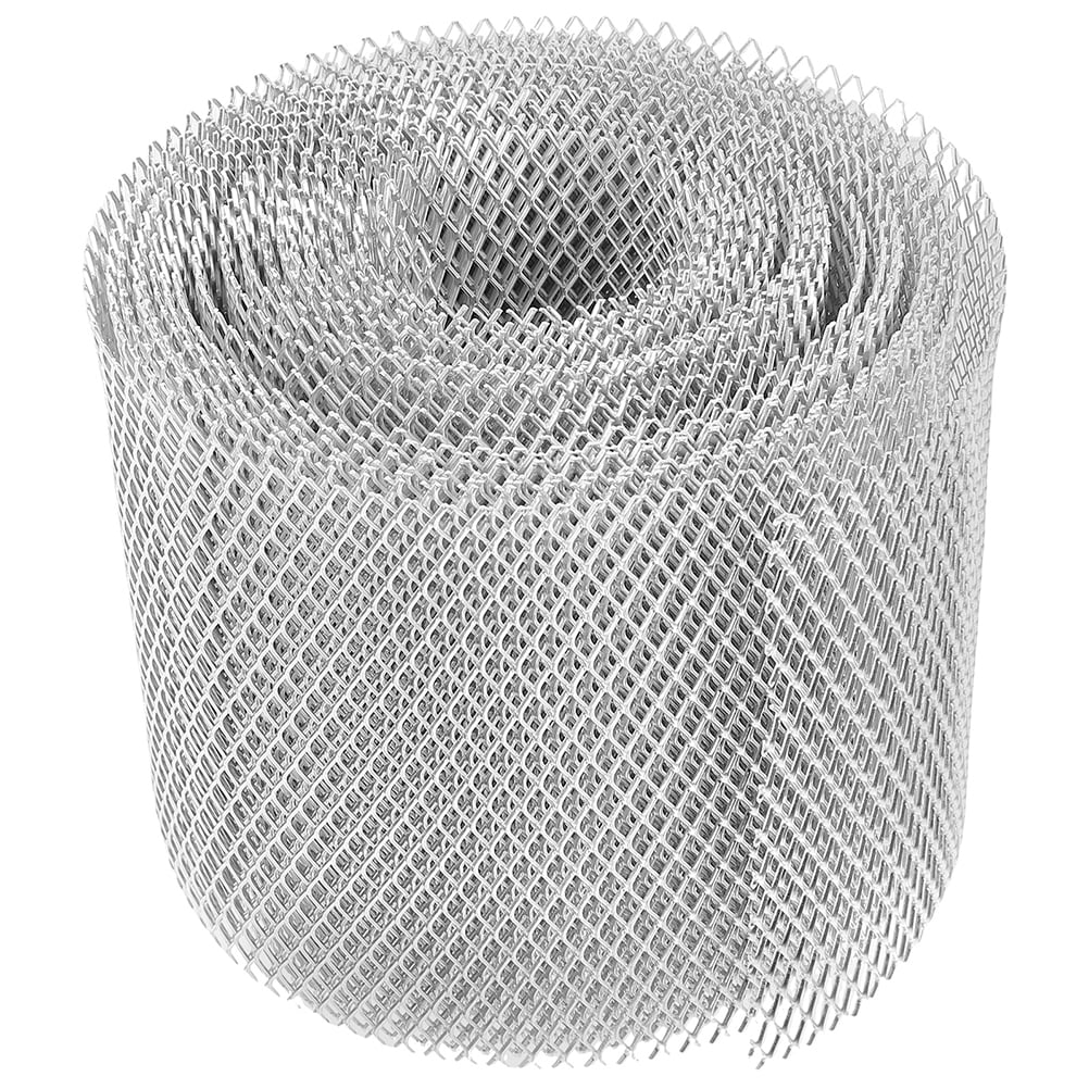 WSTEER 1 Roll of Stainless Steel Gutter Guard Mesh Gutter Guard Cover to Prevent Drain Blockages