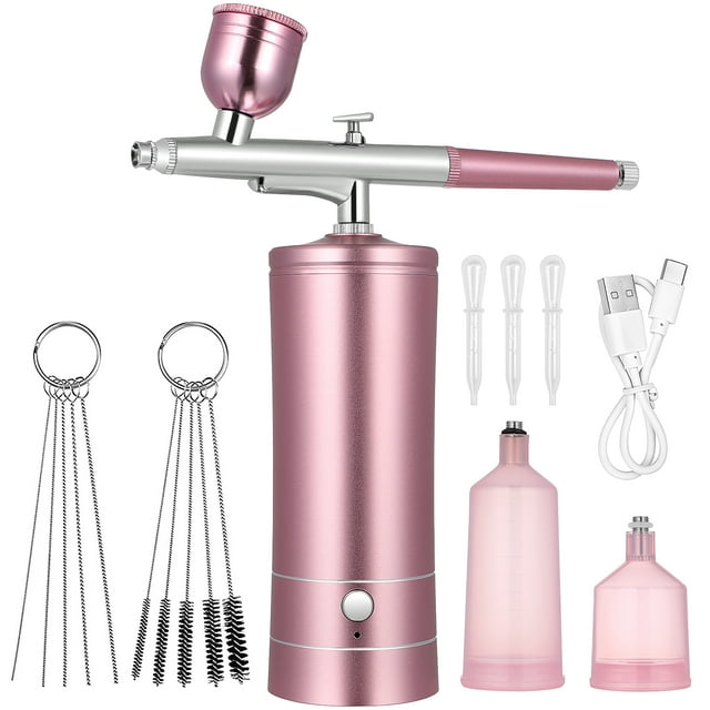 WSTEER 1 Set Airbrush Cordless Airbrush Kit Airbrush Compressor Nail