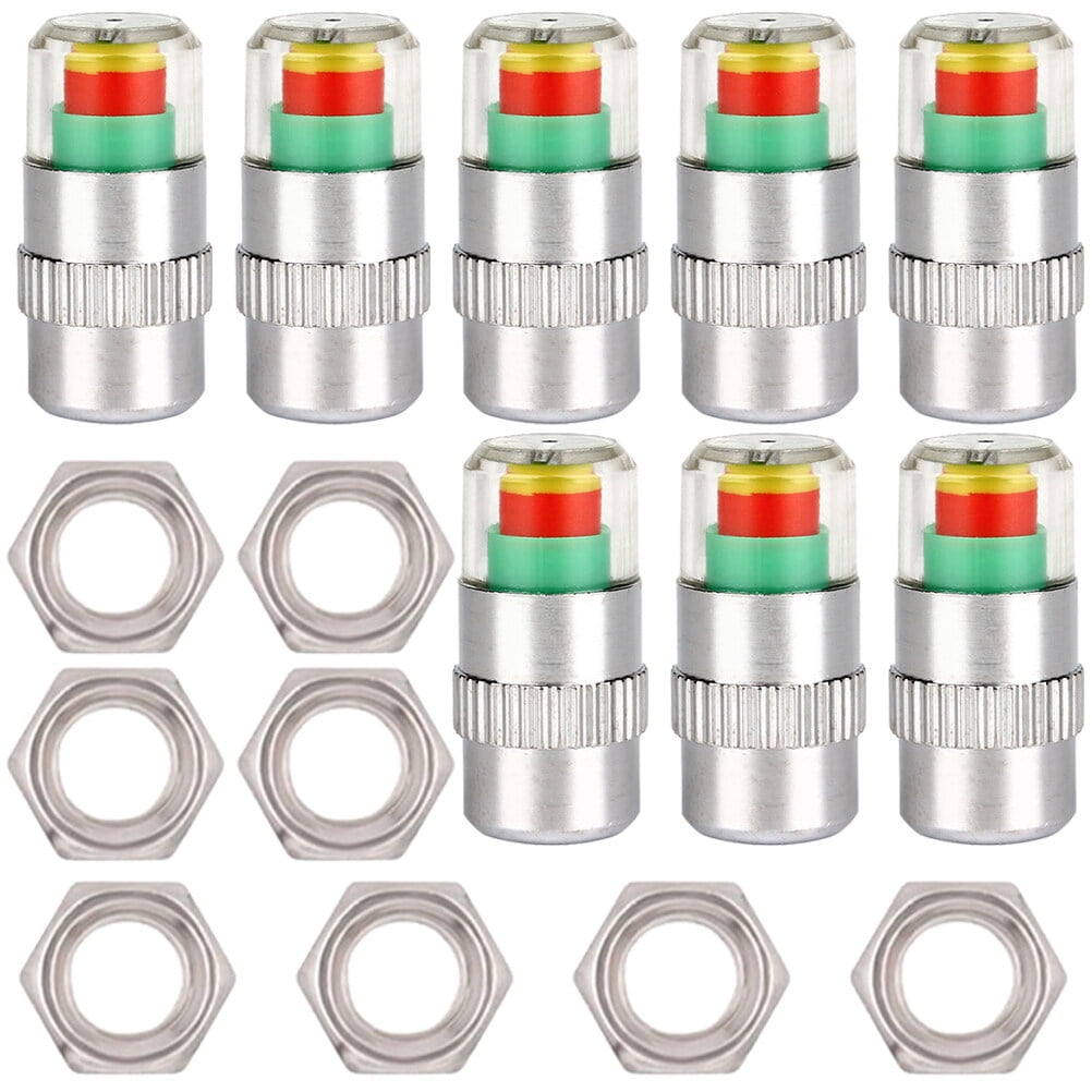 WSTEER 1 Set Car Tire Pressure Monitor Caps Auto Tyre Pressure Monitor