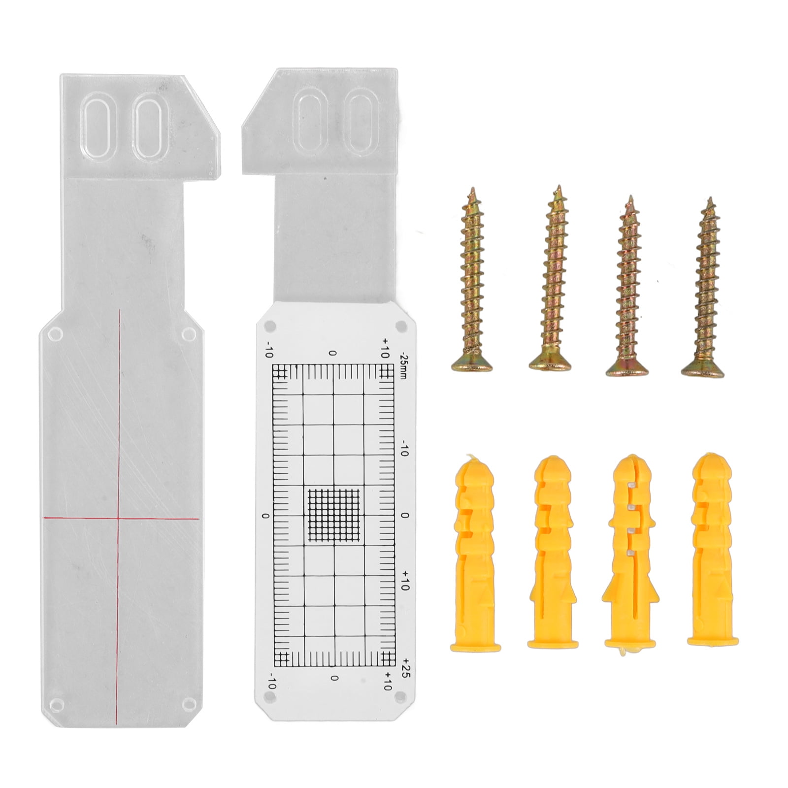 WSTEER 1 Set Crack Rulers Crack Width Scale Ruler Measuring Ruler for