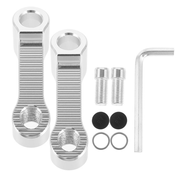 WSTEER 1 Set Motorcycle Rearview Mirror Mount Risers Motoryccle