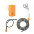 WSTEER 1 Set Outdoor Shower Head Portable Electric Shower Washing Kit