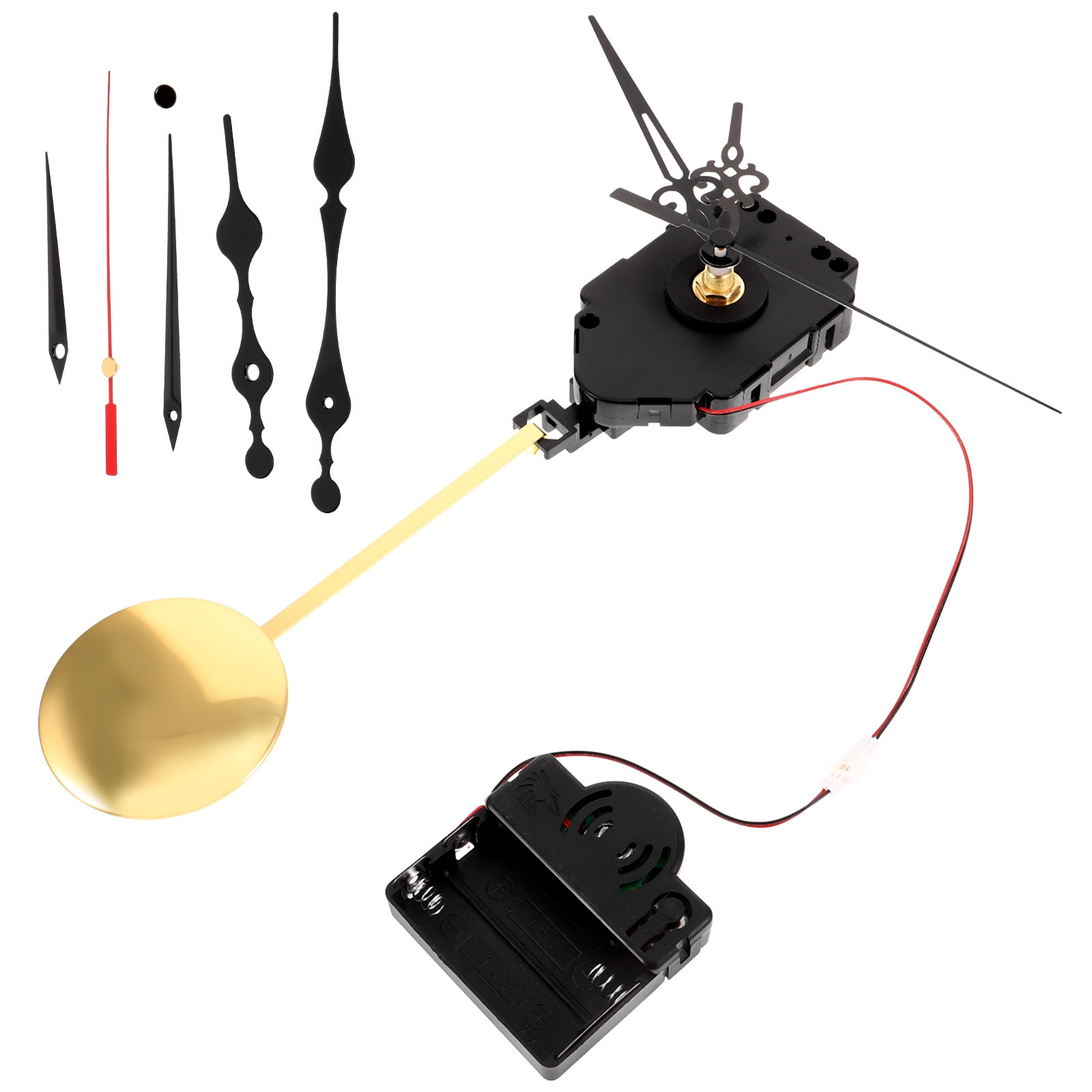 WSTEER 1 Set Pendulum Trigger Clock Movement Chime Music Box DIY Clock