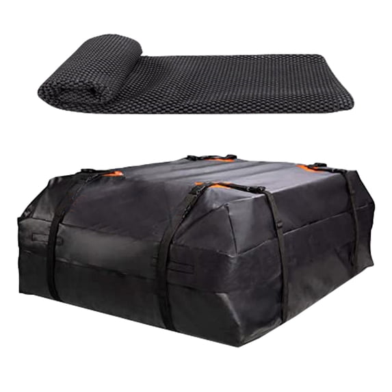 WSTEER Professional Car Roof Bag Set, High Capacity Rooftop Cargo Carrier Pouch for Extra Storage
