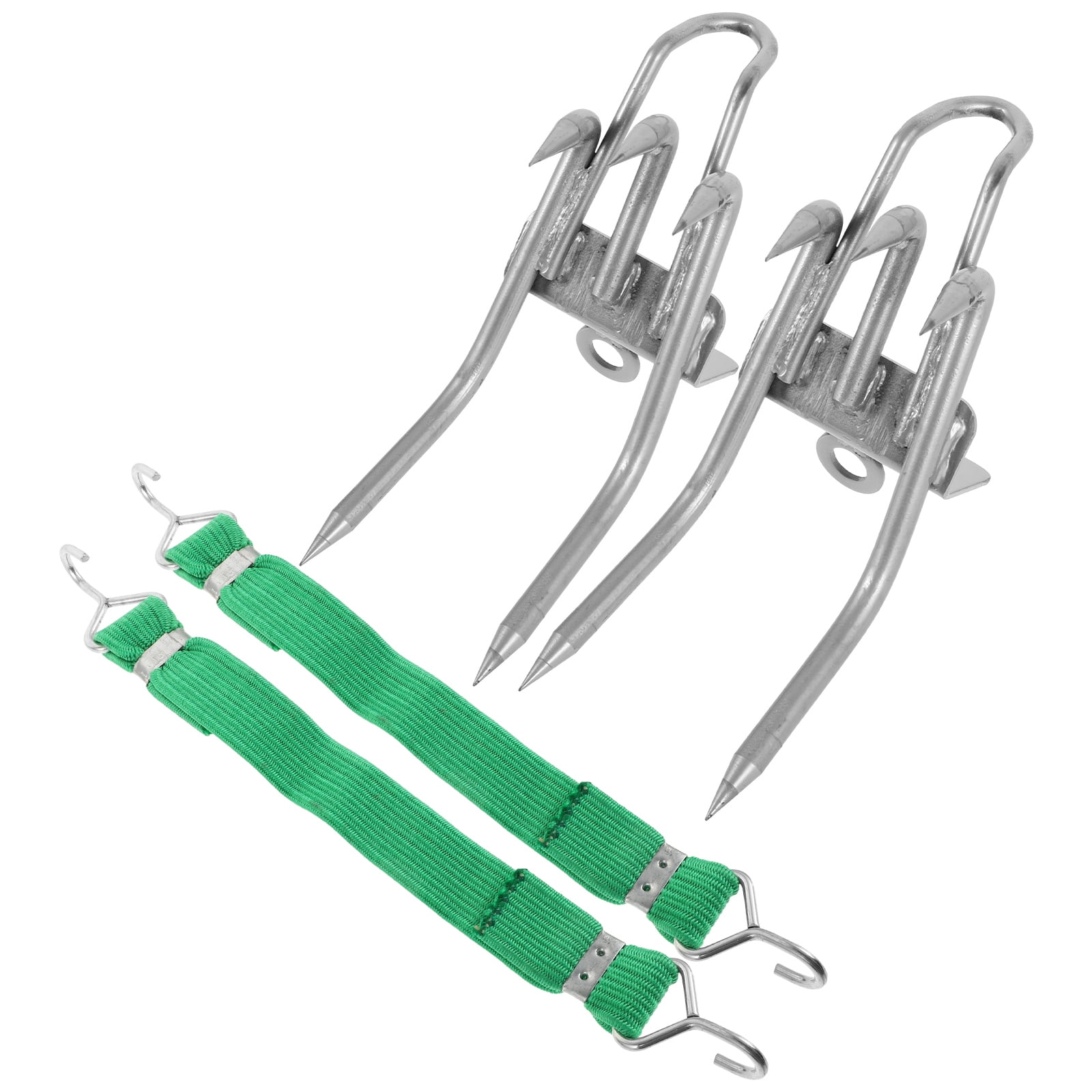 WSTEER 1 Set Tree Climbing Spikes Shoes Metal Spikes Shoes Outdoor Tree