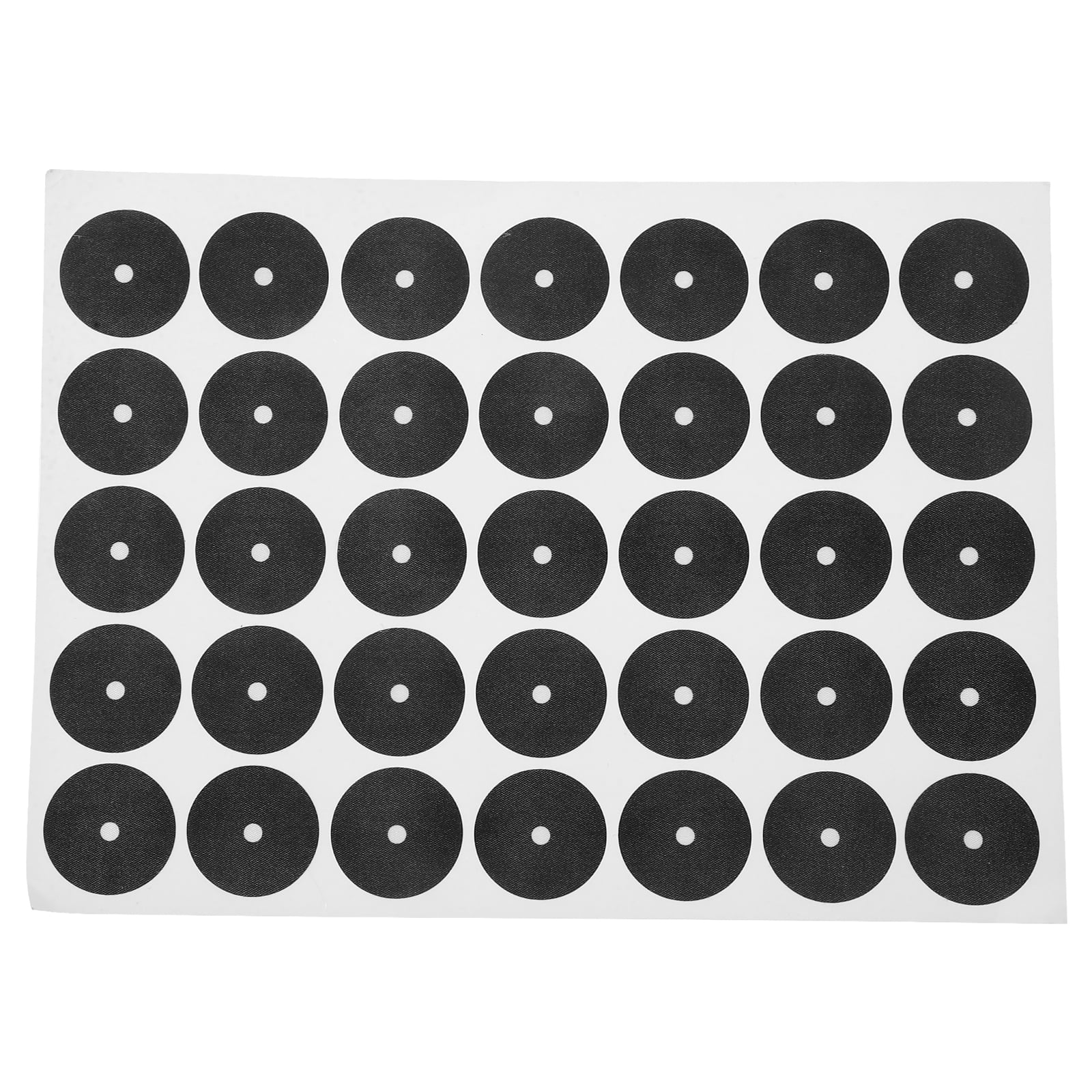 WSTEER 1 Sheet of Replaceable Pool Table Dots Portable Pool Table Marker Billiard Spot Stickers