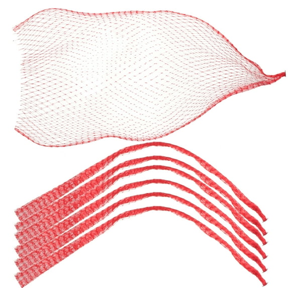 WSTEER 100Pcs Mesh Produce Bags Egg Storage Bags Reusable Mesh Produce Bags Net Bag