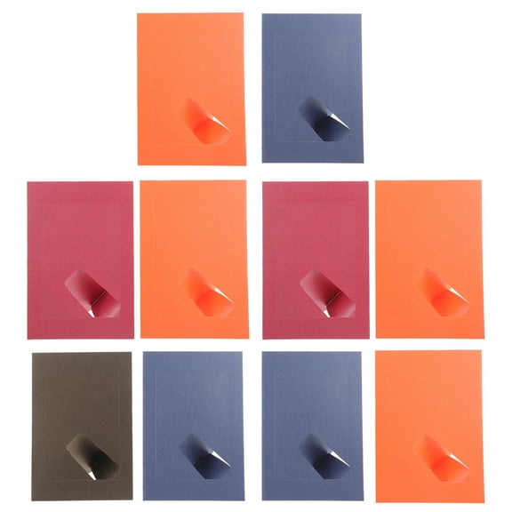 UPGRATOR Colorful Photo Frames Upright Design 10Pack