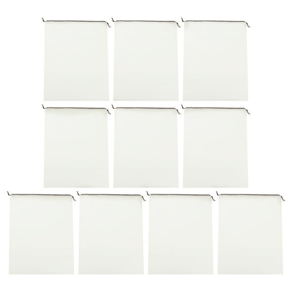 WSTEER 10pcs Convenient Drawstring Bags Dust-proof Clothing Storage Bags Clothes Organizers