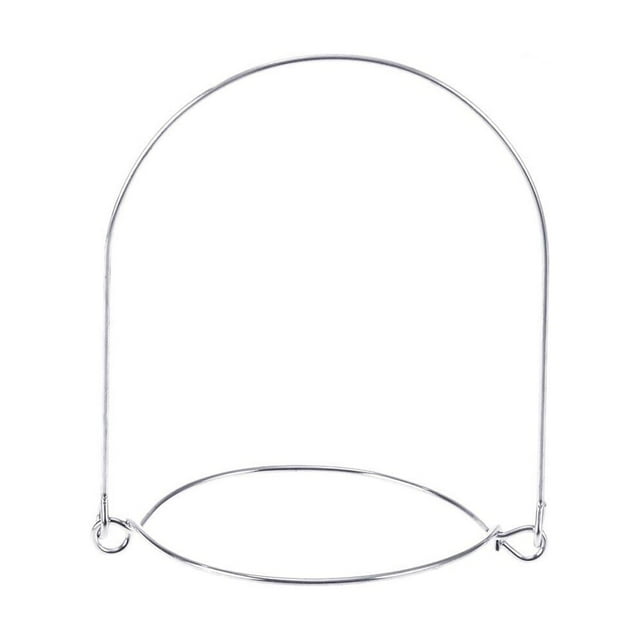 WSTEER 12 Pcs Mason Jar Handles Stainless Steel Wire Hanger Mason Jar