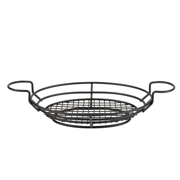 WSTEER 1pc Stainless Steel French Fries Basket American Style Wire Basket Black