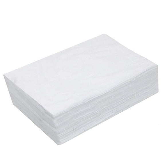 HEMOTON Disposable Bed Sheets for Lying Made of Fabric White and Waterproof Great for Home Use or Beauty Salon 20 Pieces