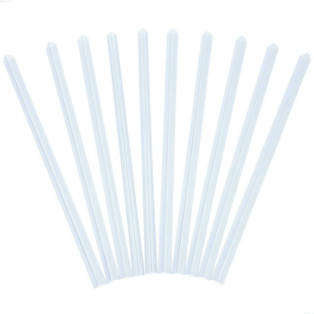 WSTEER 20pcs Reusable Slide Binders Bookbinding Book Clips Plastic