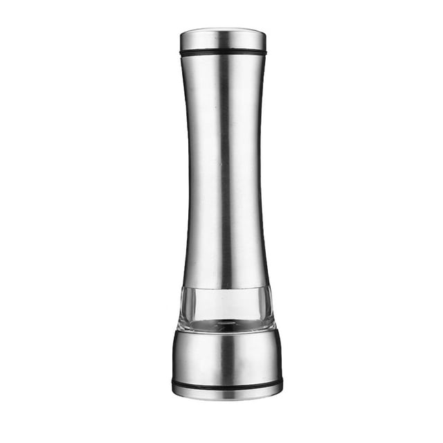 WSTEER 250ml Stainless Steel Manual Pepper Grinder Kitchen Grinder Tool