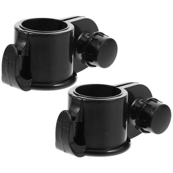 WSTEER 2Pcs Flagpole Ring Plastic Flagpole Clamp Flag Fix Hook Outdoor Flagpole Clamp Flagpole Clip