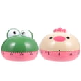 thumbnail image 1 of WSTEER 2-Pack Cartoon Kitchen Timers, Portable Cooking Timer Set, Easy to Use and Fun for Cooking and Baking, 1 of 6